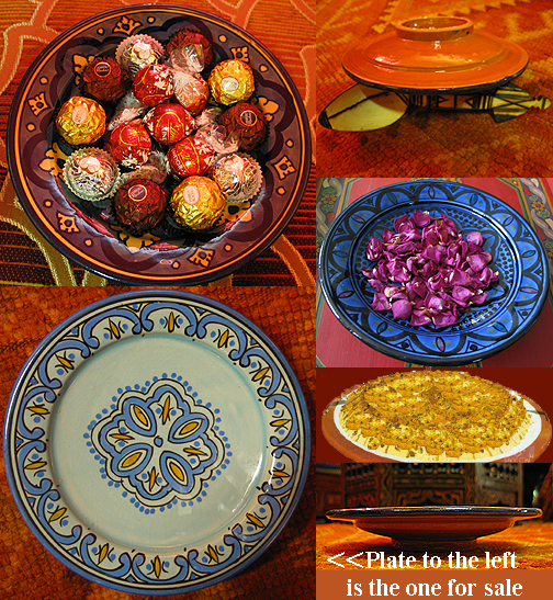 Moroccan Safi Plate # 1168