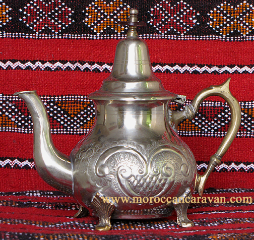 Moroccan Moroccan Vintage Teapot ID #1243