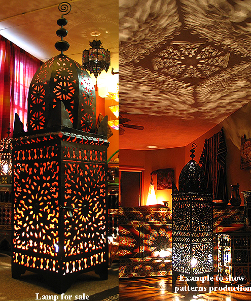 Moroccan Castle Lamp