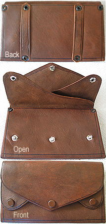 Moroccan Brown Moroccan Wallet $5 Off