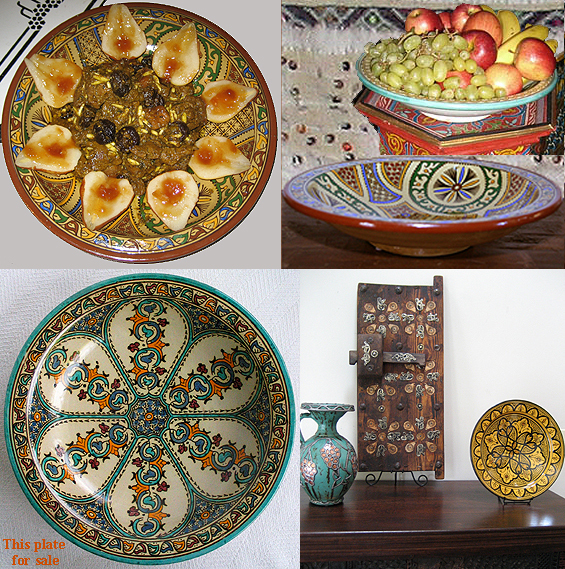 Moroccan Fes polychrome # 614