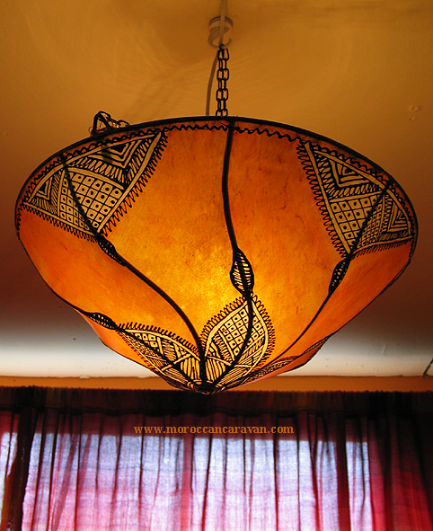 Moroccan Henna lamp ID #731