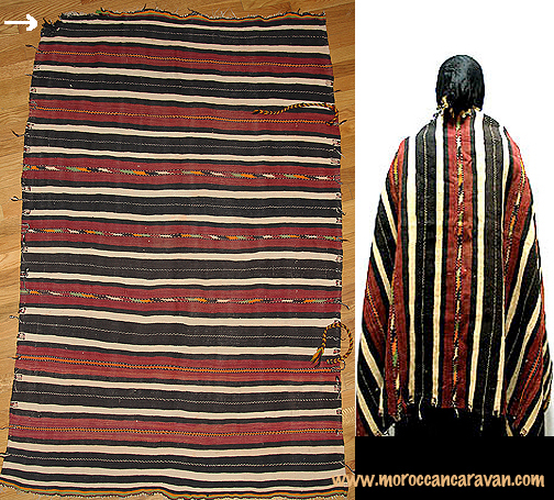 Moroccan Saharan Amazigh/Berber Shawl SP.!!