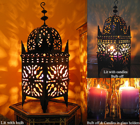 Moroccan Wired Lg. kasbah lantern $10 OFF