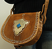 Leather purse ID #1245