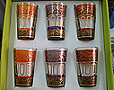 Moroccan Tea glasses Set #2