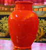 Moroccan ceramic vase (Red)